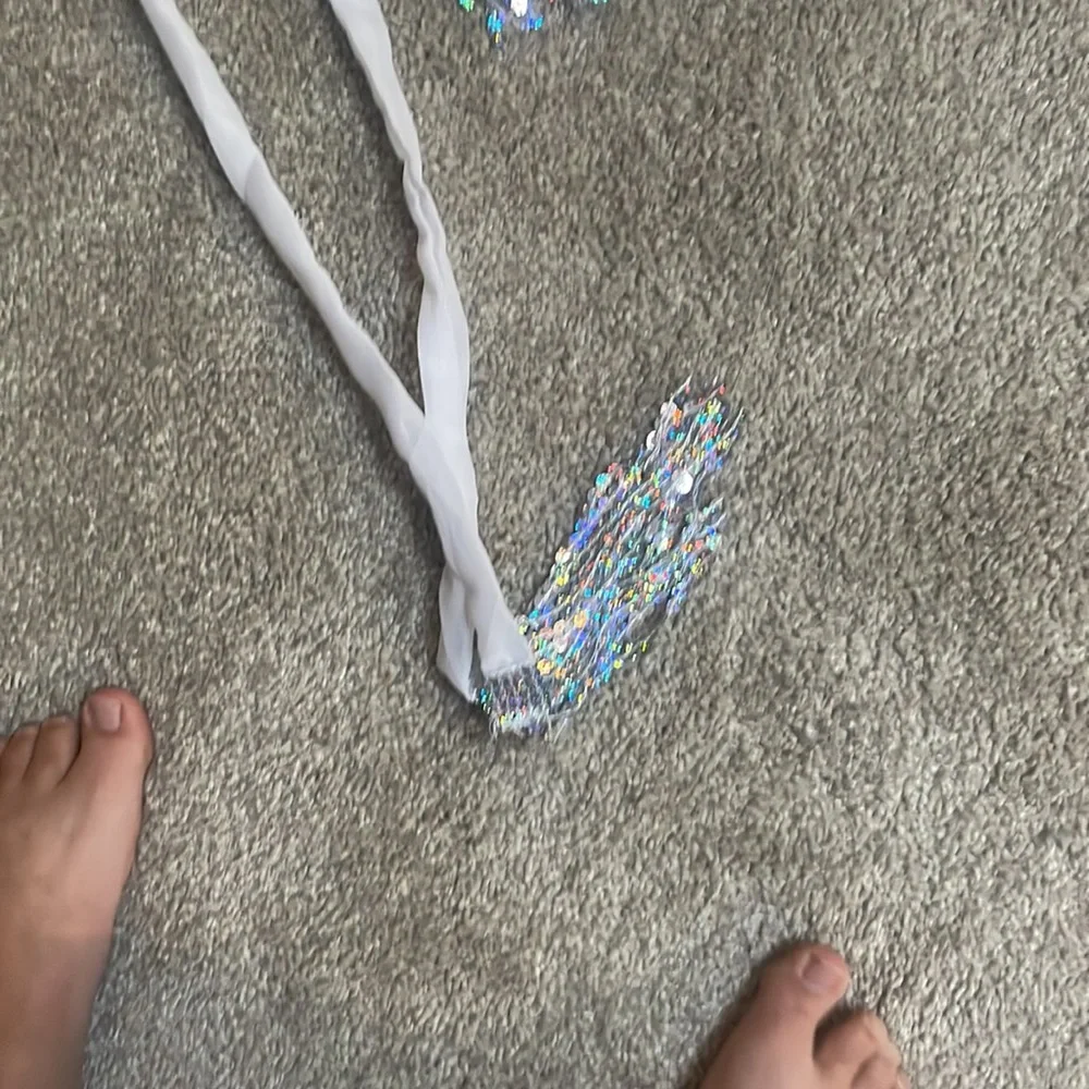 New sparkly fringe wrap skirt for costume dance